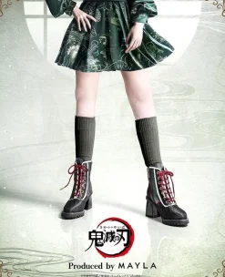 MAYLA Demon Slayer: Kimetsu no Yaiba Iconique Shoes Objet Boots Tanjiro Kamado
