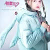 MAYLA Hatsune Miku Iconique Down Jacket Sax Blue