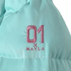 MAYLA Hatsune Miku Iconique Down Jacket Sax Blue