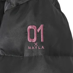 MAYLA Hatsune Miku Iconique Down Jacket Black