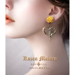 MAYLA Rozen Maiden Iconic Ear Object Clip-on Earrings Zenmai