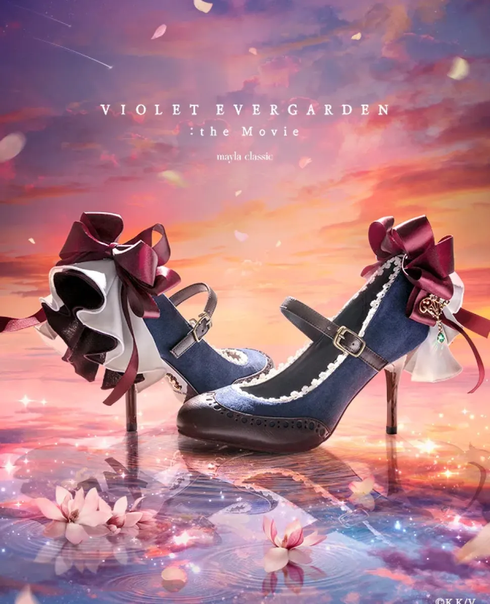 MAYLA Violet Evergarden Iconique Shoes Object Pumps Akora