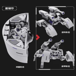 Mecha Beast in Cup Noodle Zodiac Mecha Series Rat Non-Scale Plastic Model Kit