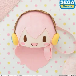 Megurine Luka Fuwapuchi Face Shoulder Bag M