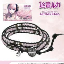 Megurine Luka Leather Wrap Bracelet