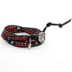 Meiko Leather Wrap Bracelet