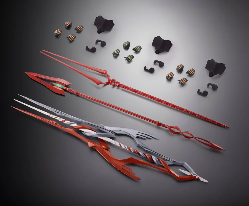 Metal Build Evangelion 3 Spears Set for Evangelion 30th with the spear Another color