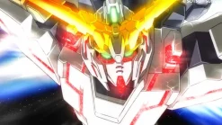 Mobile Suit Gundam Unicorn Blu-ray Box Complete Edition w/ RG 1/144 Unicorn Gundam PerfectIbility & Original Art Board