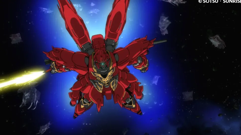Mobile Suit Gundam Unicorn Blu-ray Box Complete Edition w/ RG 1/144 Unicorn Gundam PerfectIbility & Original Art Board