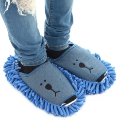 Mofu Mofu Denim Slippers