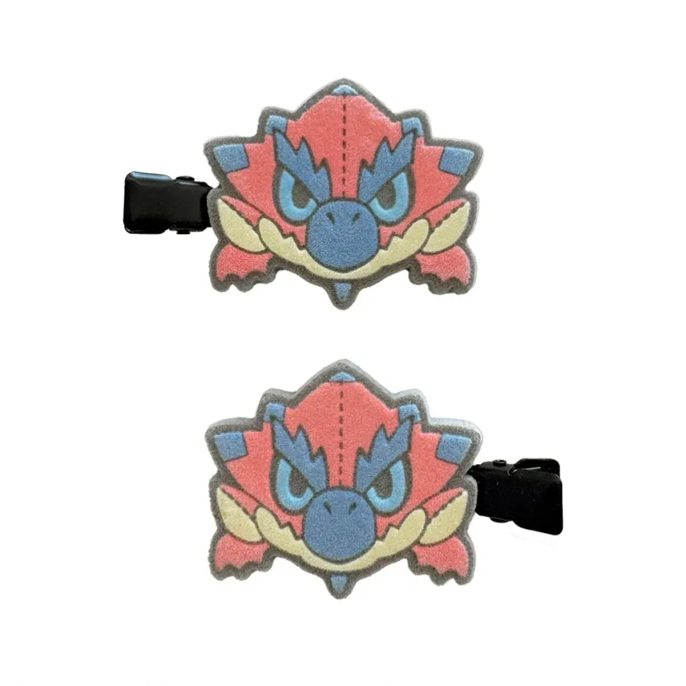 Monster Hunter MonDefo Flocky Hair Clip