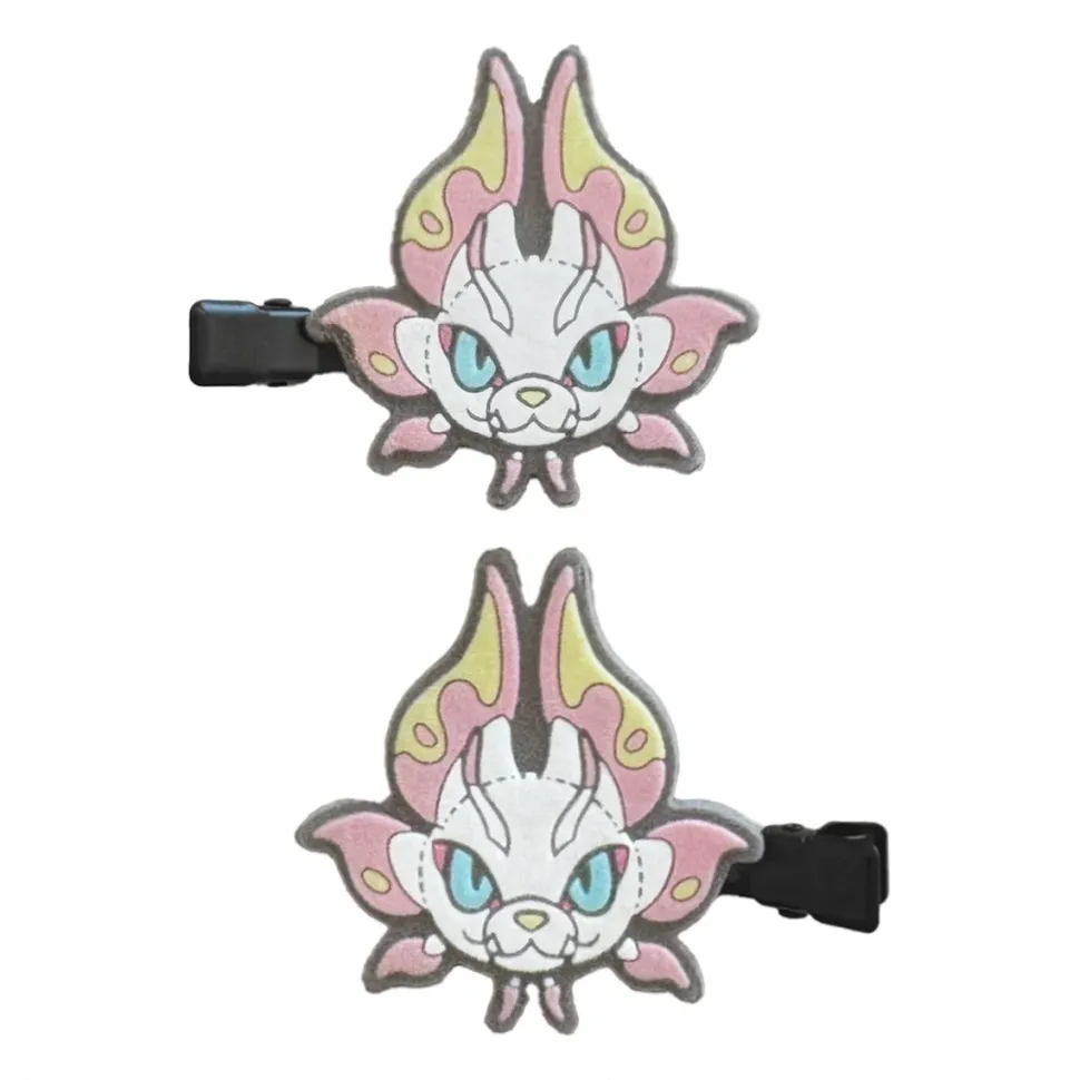 Monster Hunter MonDefo Flocky Hair Clip