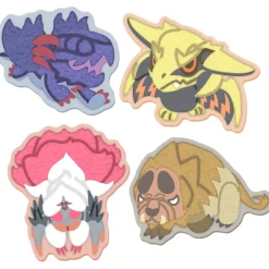 Monster Hunter MonDefo Sagara Embroidery Sticker