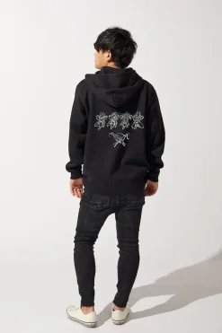 Monster Hunter Rise Yukai na Hunter Line Art Hoodie