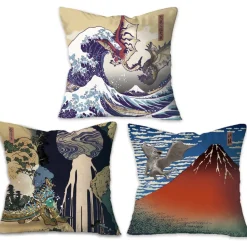 Monster Hunter Ukiyo-e Cushion Collection