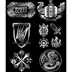 Monster Hunter XX Maki-e Stickers