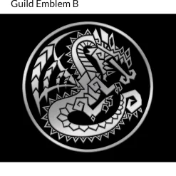 Monster Hunter XX Maki-e Stickers