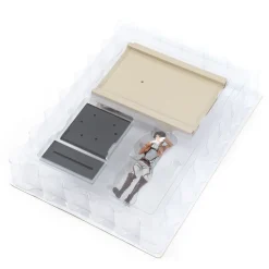 Monthly Attack on Titan Official Figure Collection Magazine Vol. 7 w/ Levi Figure (Standing Ver.)
