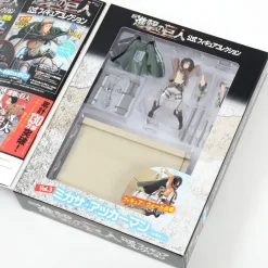 Monthly Attack on Titan Official Figure Collection Magazine Vol. 3: Mikasa (Three Dimensional Maneuver Gear Ver.)