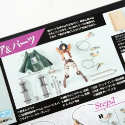 Monthly Attack on Titan Official Figure Collection Magazine Vol. 3: Mikasa (Three Dimensional Maneuver Gear Ver.)