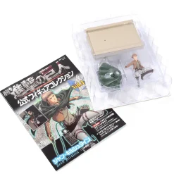Monthly Attack on Titan Official Figure Collection Magazine Vol. 4 w/ Jean Kirstein Figure (3D Maneuver Gear Ver.)