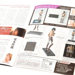 Monthly Attack on Titan Official Figure Collection Magazine Vol. 9 w/ Mikasa Ackerman Figure (Standing Ver.)