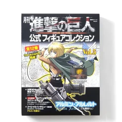 Monthly Attack on Titan Official Figure Collection Magazine Vol. 5 w/ Armin Arlert Figure (3D Maneuver Gear Ver.)