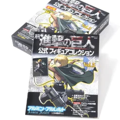 Monthly Attack on Titan Official Figure Collection Magazine Vol. 5 w/ Armin Arlert Figure (3D Maneuver Gear Ver.)