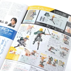 Monthly Attack on Titan Official Figure Collection Magazine Vol. 5 w/ Armin Arlert Figure (3D Maneuver Gear Ver.)