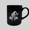 moon catch! Black Mug