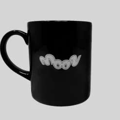 moon catch! Black Mug