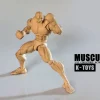 Muscular Man Body KT01C Tan Skin 1/12 Scale Action Figure