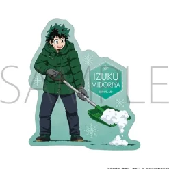 My Hero Academia Shoveling Snow Die-cut Sticker