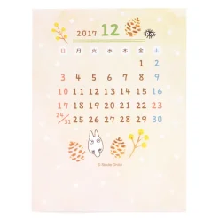 My Neighbor Totoro Tons of Acorns! Memo Holder w/ 2018 Calendar