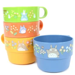 My Neighbor Totoro Totoro & Flowers Stackable Cup & Pitcher Set