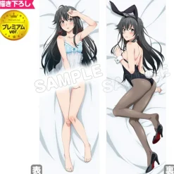 My Teen Romantic Comedy SNAFU Too! Dakimakura Pillow Cover Premium Yukino: Bunny Girl Ver. Renewal