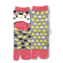 Nagomi Modern Women's Tabi Socks - Neko ni Koban