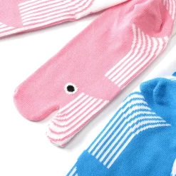 Nagomi Modern Women's Tabi Socks - Whale