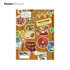 Nameko Saibai Kit Art Suitcase Nameko Sticker