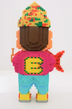 Nanoblock Shibuya Pixel Art Artist Works: Yukinori Dehara Figure