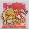 Nanoblock Shibuya Pixel Art Artist Works: Chack Mori Relief