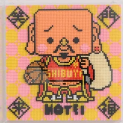 Nanoblock Shibuya Pixel Art Artist Works: Shinichiro Kitai Relief