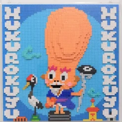 Nanoblock Shibuya Pixel Art Artist Works: Yosuke Kihara Relief