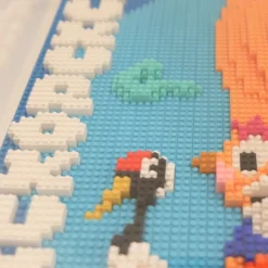 Nanoblock Shibuya Pixel Art Artist Works: Yosuke Kihara Relief