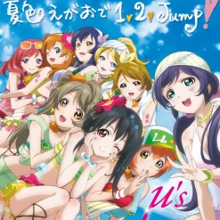 Natsuiro Egao de 1,2,Jump! | Love Live! μ's 3rd Single CD (First Limited Edition / LP-size Jacket Ver.)