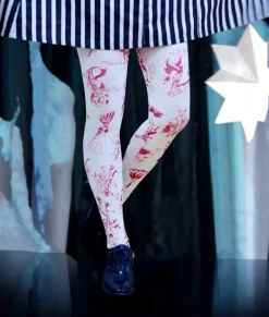 Neb aaran do 100 Friends Tights (Red)