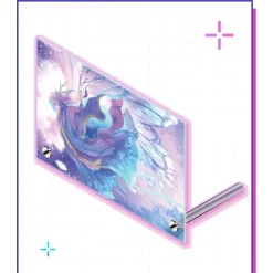 Needy Streamer Overload Moon-Rainbow Butterfly A4 Acrylic Panel