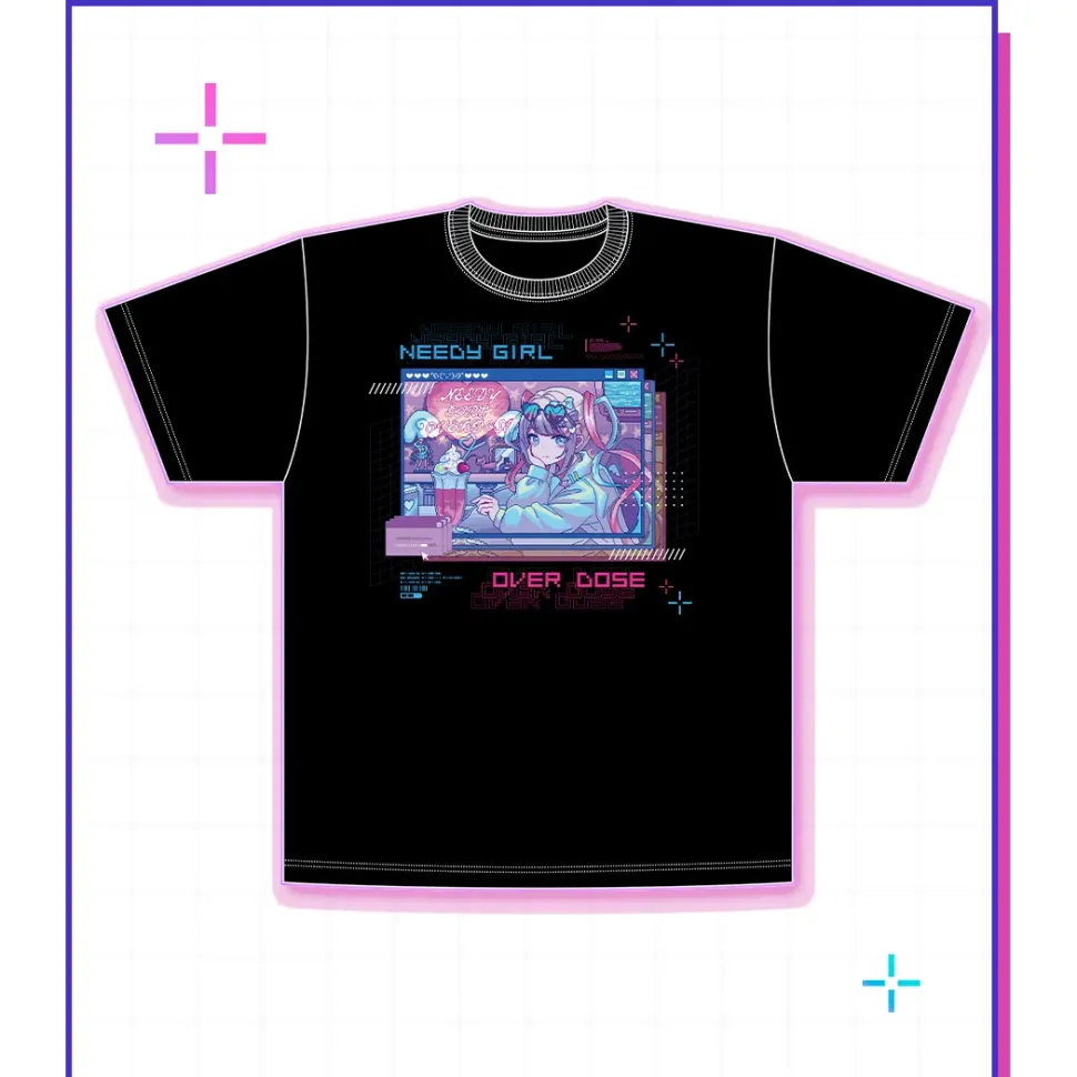 Needy Streamer Overload OMGkawaiiAngel Chill Retro T-shirt