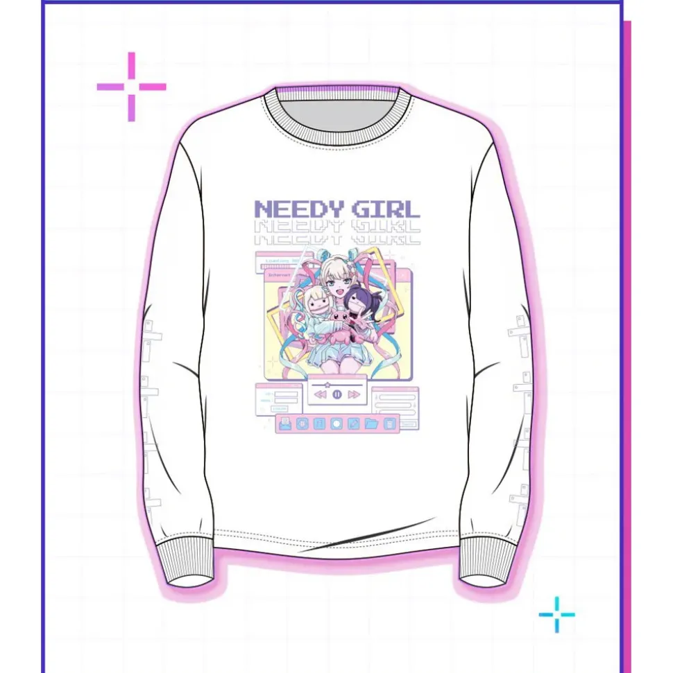 Needy Streamer Overload Puppet OMGkawaiiAngel Long Sleeve T-Shirt
