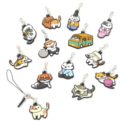 Neko Atsume 3-Way Rubber Straps Vol. 2